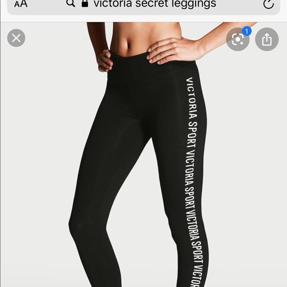 Victoria Secret black long leggings